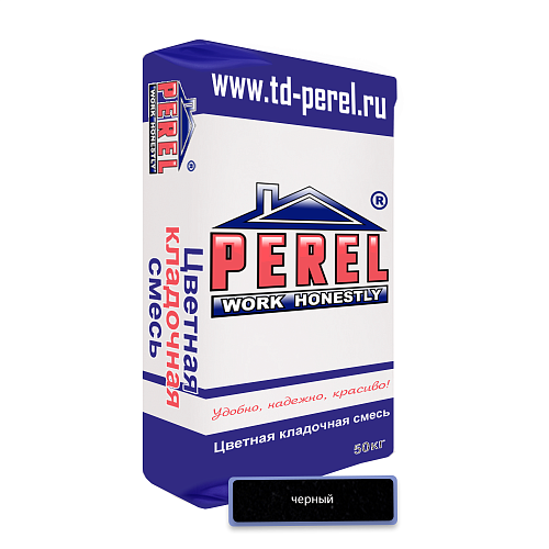 Черная кладочная смесь Perel NL 50 кг Черная кладочная смесь Perel NL 50 кг