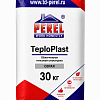 Perel TeploPlast, 30 кг, серая, облегченная гипсовая штукатурка с перлитом Perel TeploPlast, 30 кг, серая, облегченная гипсовая штукатурка с перлитом