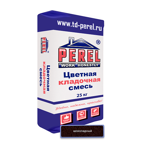 Шоколадная кладочная смесь Perel VL 25 кг Шоколадная кладочная смесь Perel VL 25 кг